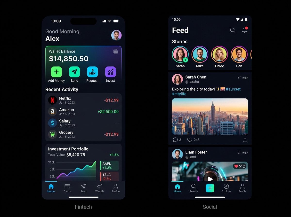 Mobile App UI Experience